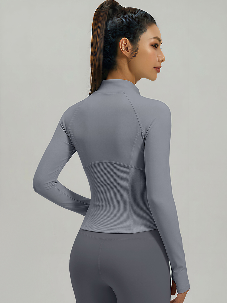 #JYJW025+#MT20 Yojaflex Sun Grey Women's Yoga Set 2 Pieces