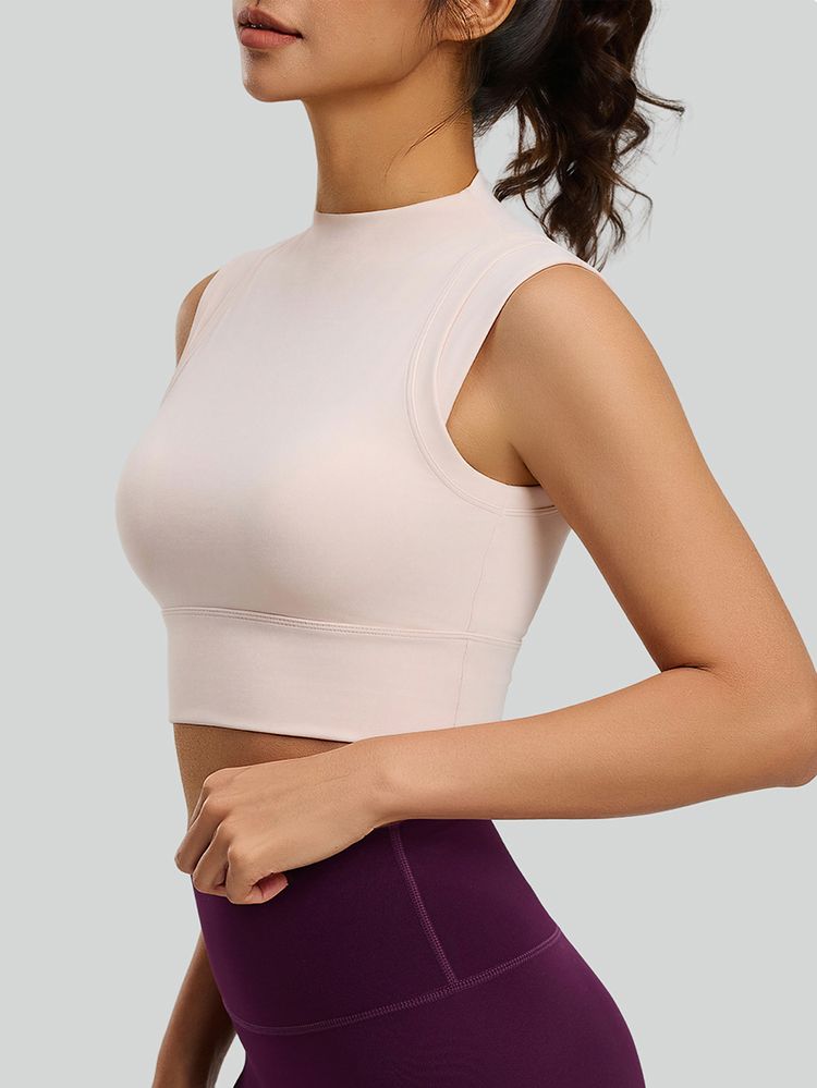 #JYJB026+#JYJK026 Yojaflex Light Pink+Purple Women's Yoga Set 2 Pieces