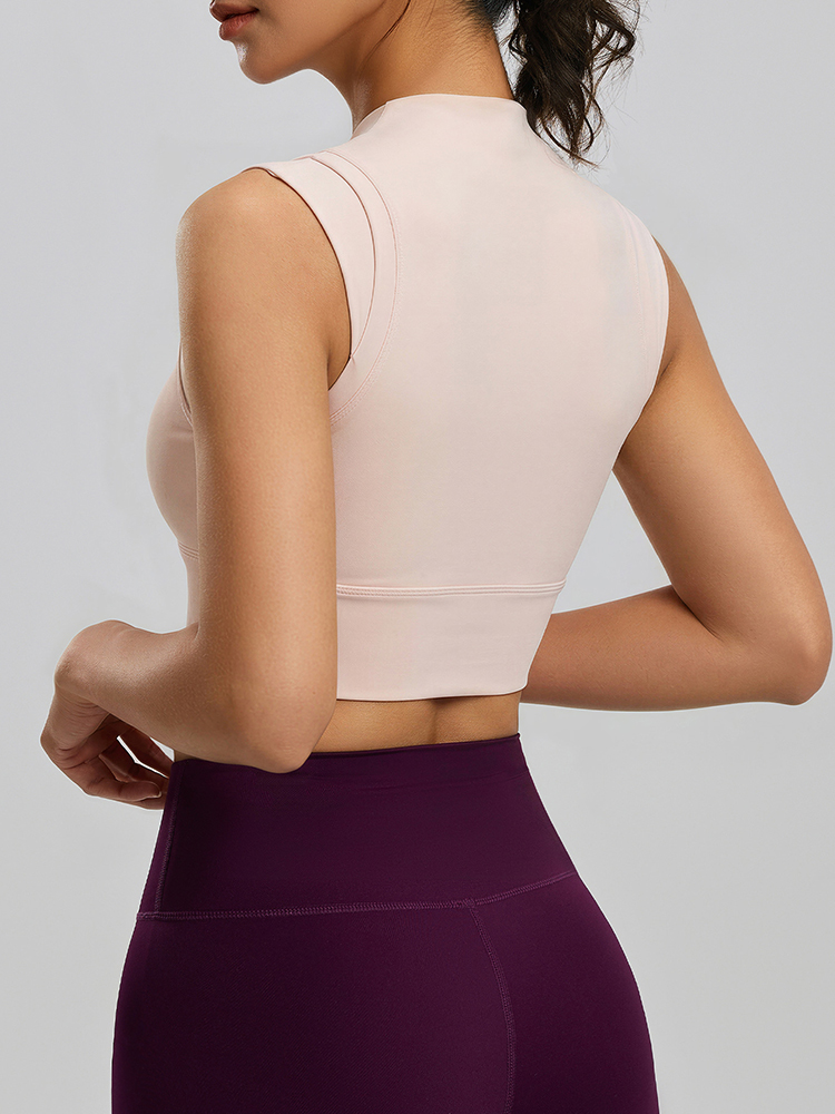 #JYJB026+#JYJK026 Yojaflex Light Pink+Purple Women's Yoga Set 2 Pieces