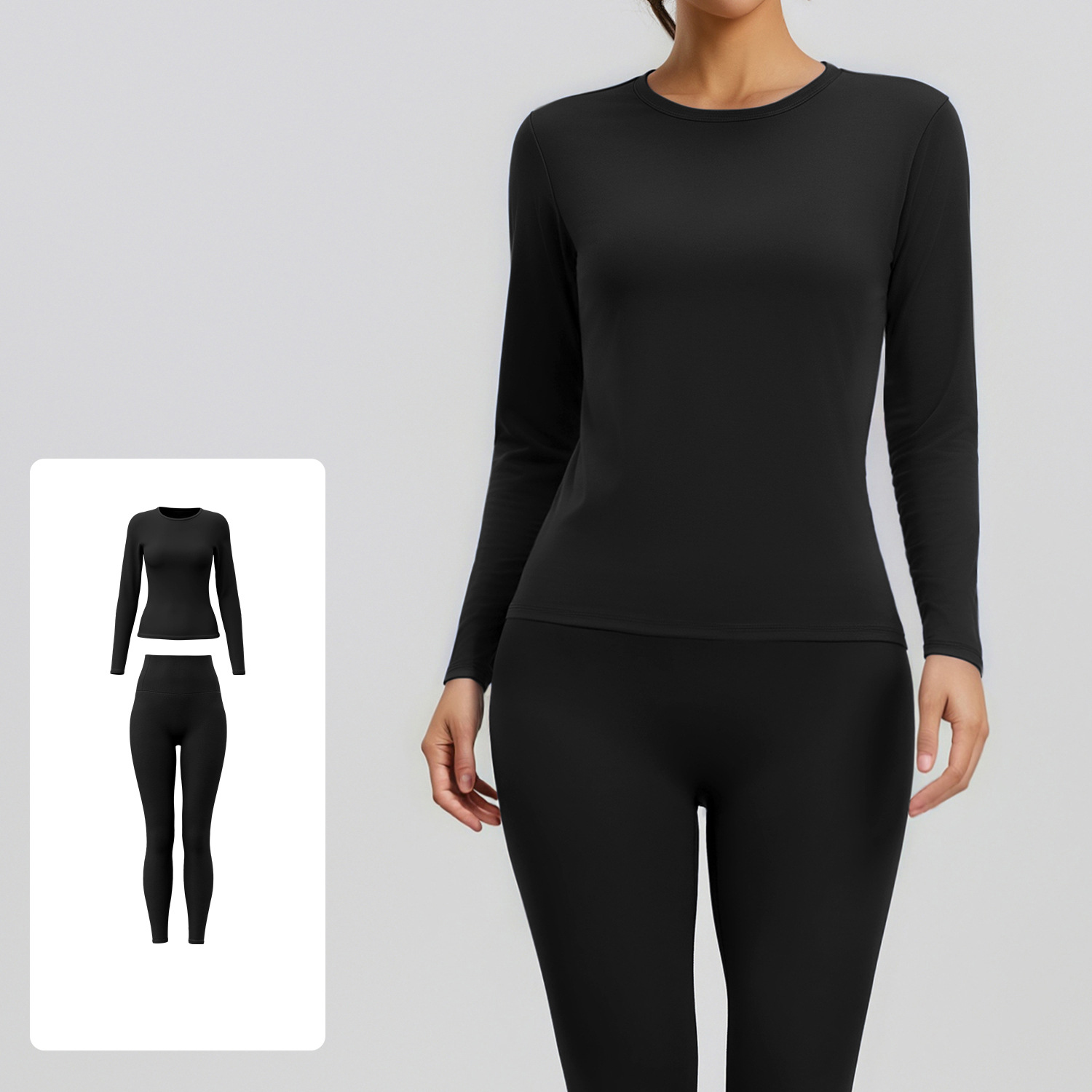 #JYJC024+#JYJK026 Yojaflex Black Women's