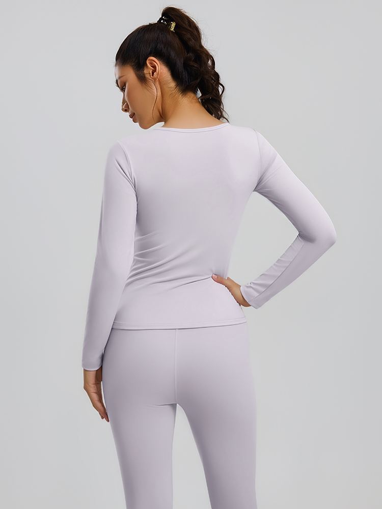 #JYJC024+#JYJK026 Yojaflex Light Purple Women's Yoga Set 2 Pieces