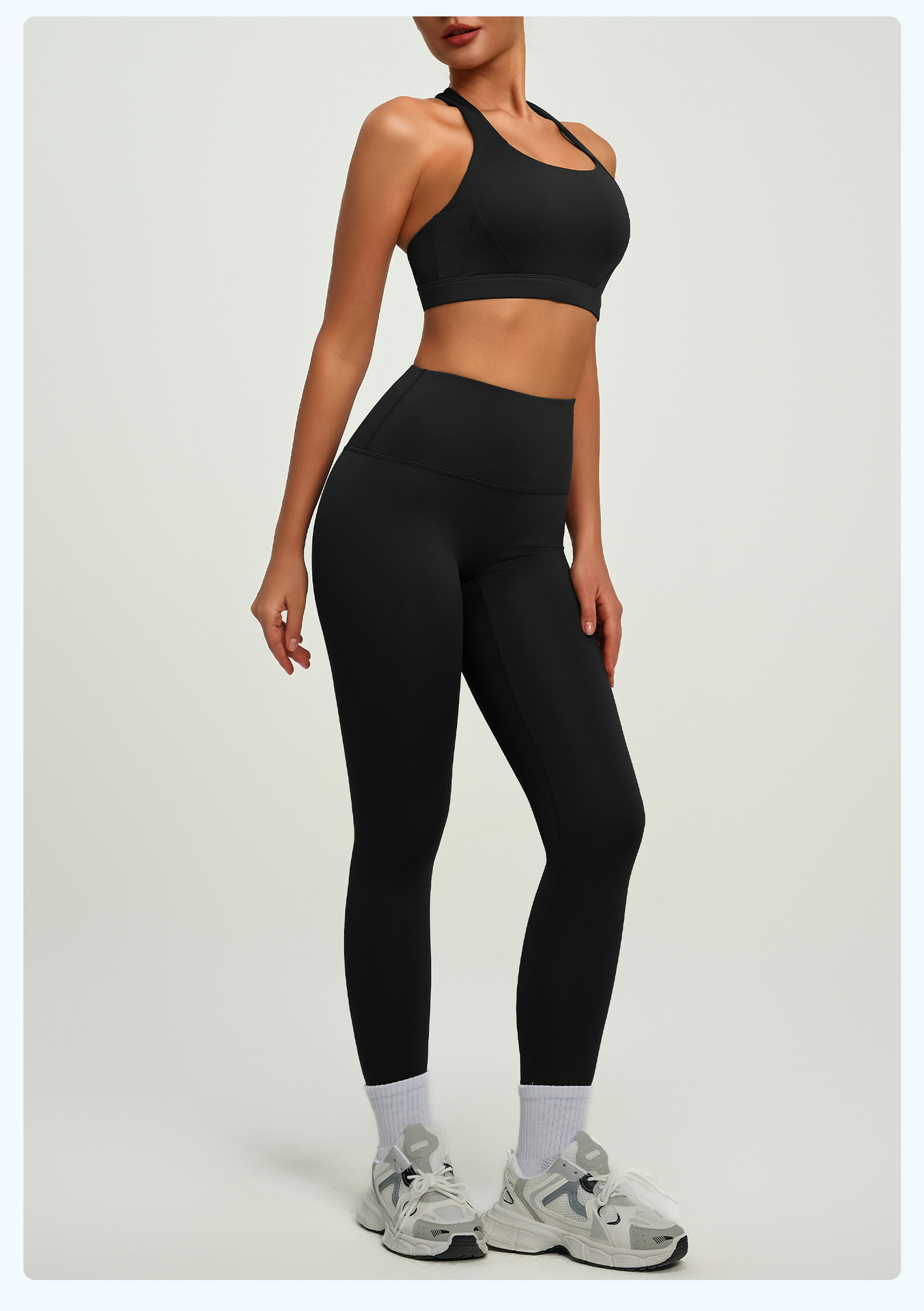 #JYJN050+#JYJK026 Yojaflex Black Women's