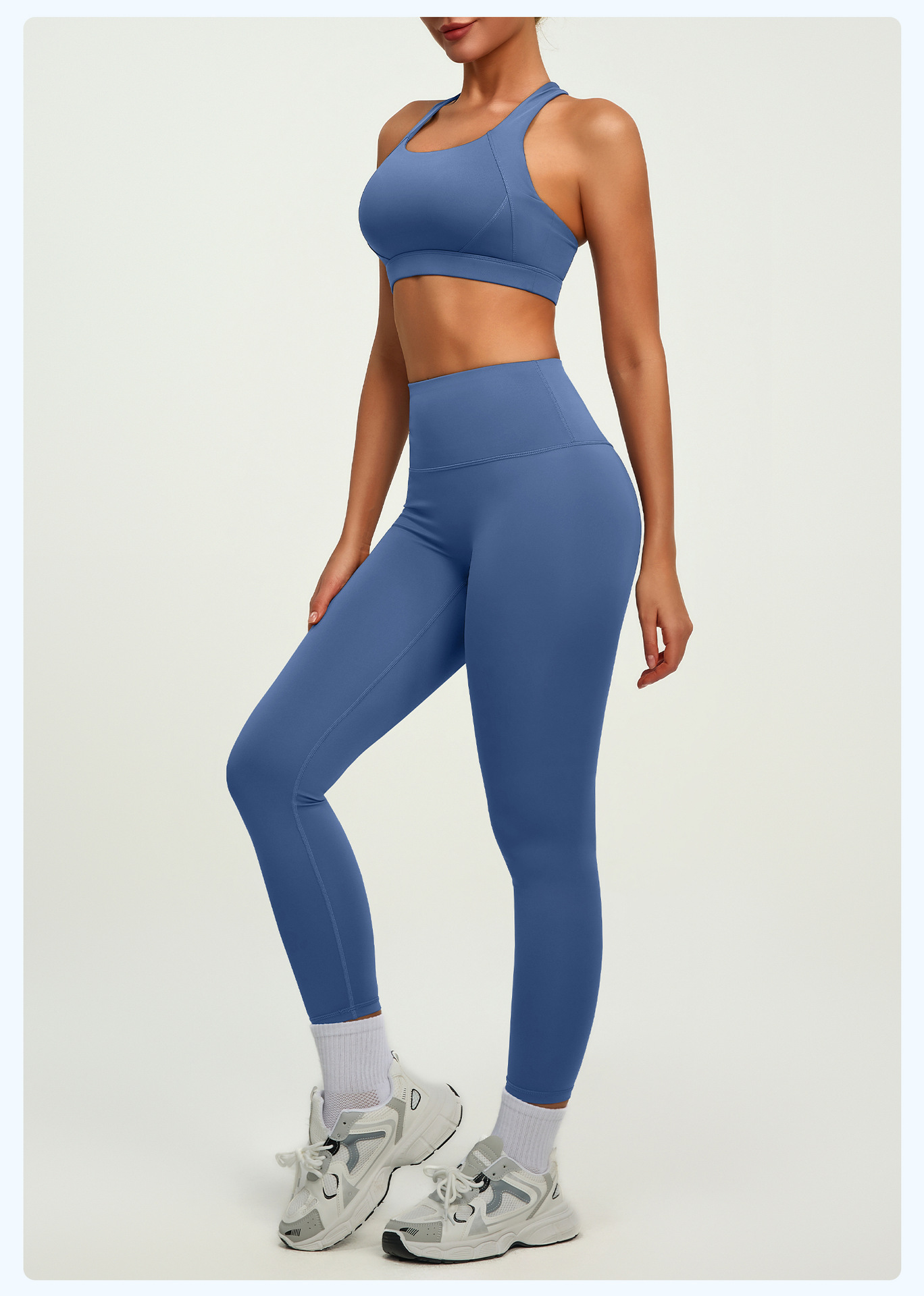 #JYJN050+#JYJK026 Yojaflex Denim Blue Wo