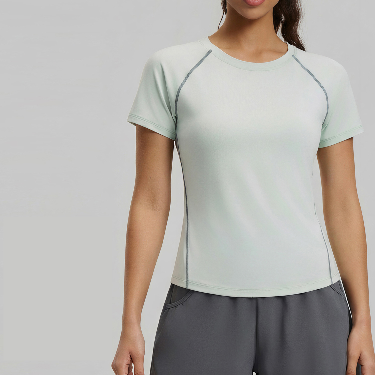  JYWD033 Yojaflex Yoga Top Green