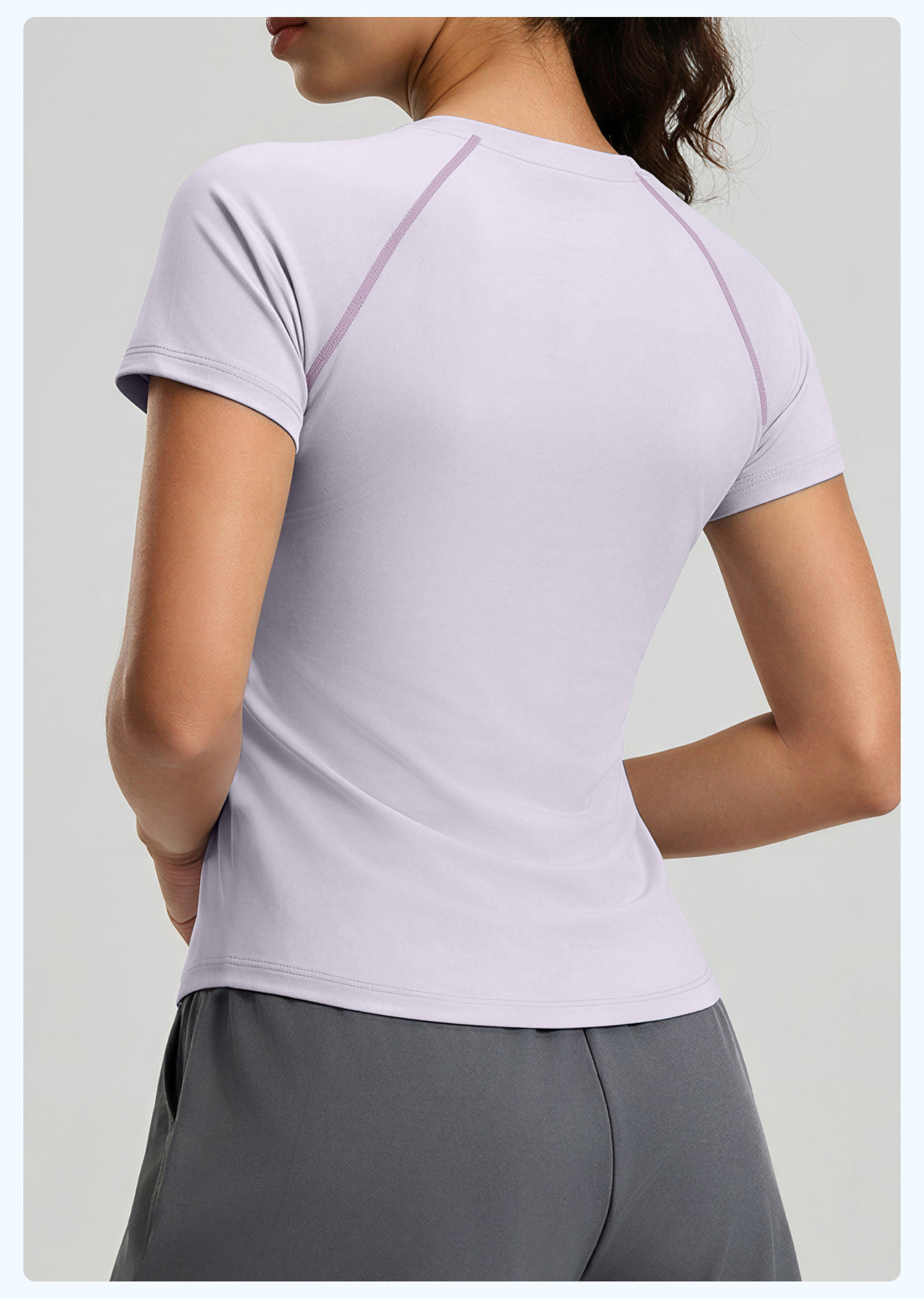  JYWD033 Yojaflex Yoga Top Purple