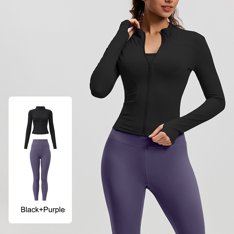 MTWT01+MT20 Yojaflex Black+Purple Women'