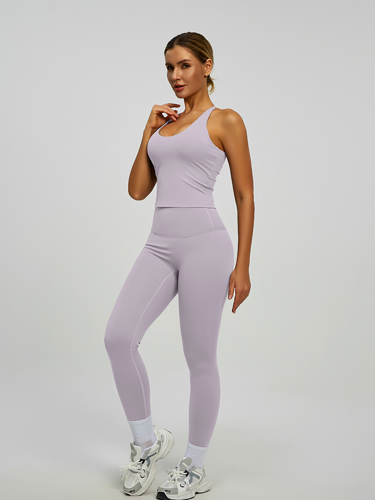 JYJB022 Yojaflex Light Purple Women's Yoga Sports Bra