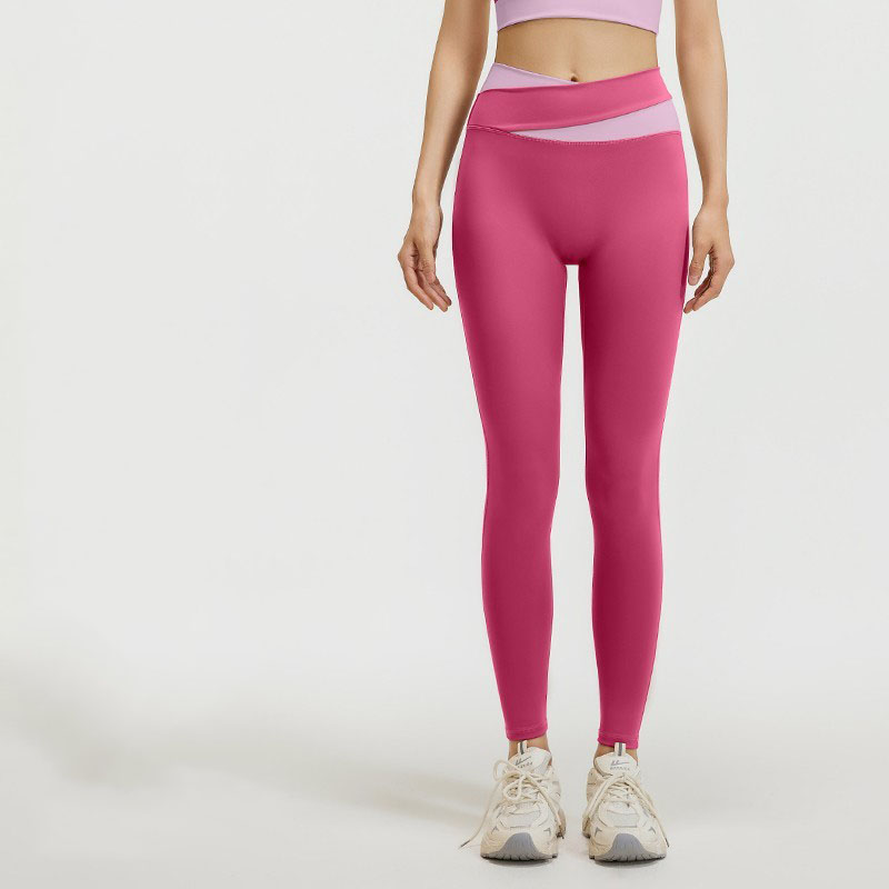 JYMK002 Yojaflex Raspberry Red Yoga Pant