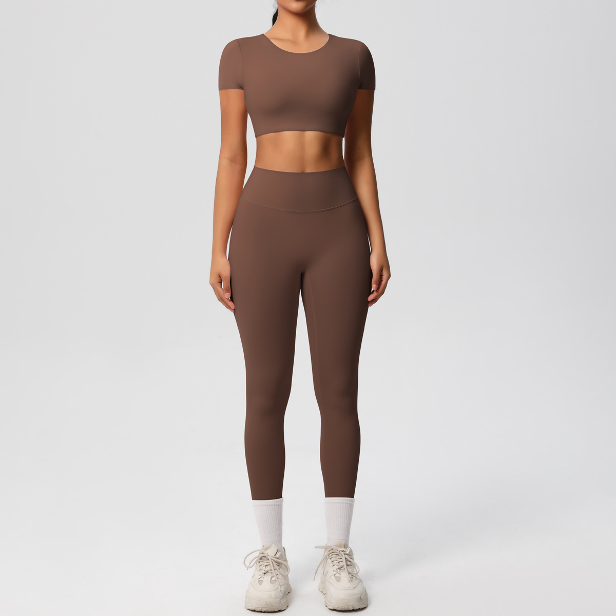 Quick Dry Training Set, Crew Neck Short 