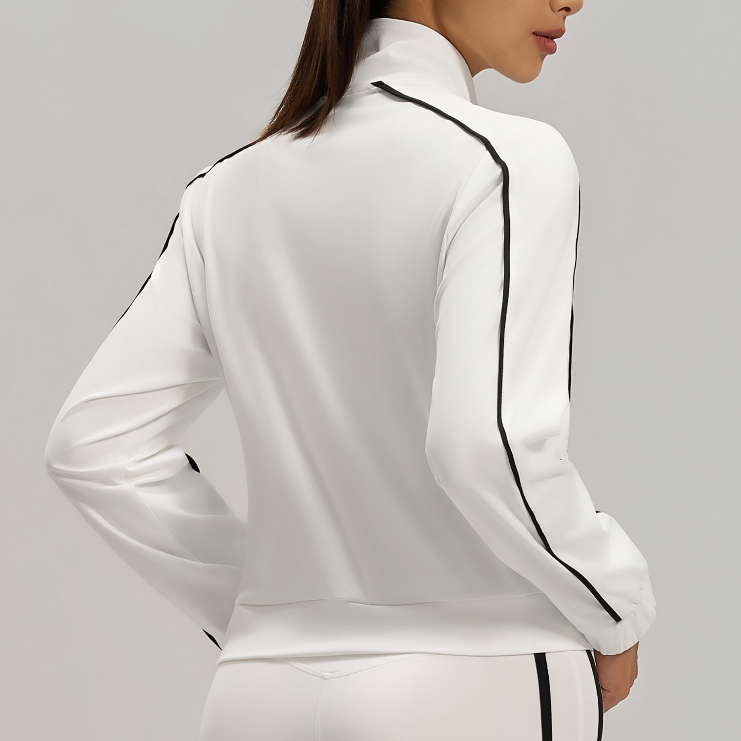 High-stretch Casual Color-block Sports Jacket 2 Colors YFJYMW183