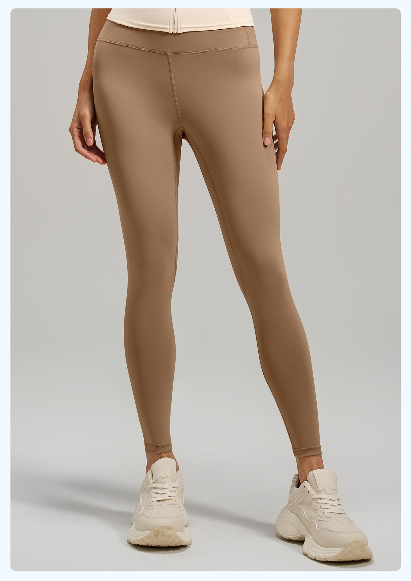 Daily Casual Yoga Leggings 20 Colors, High Waist Slim Fit Athleisure Running Pants, YFMT20
