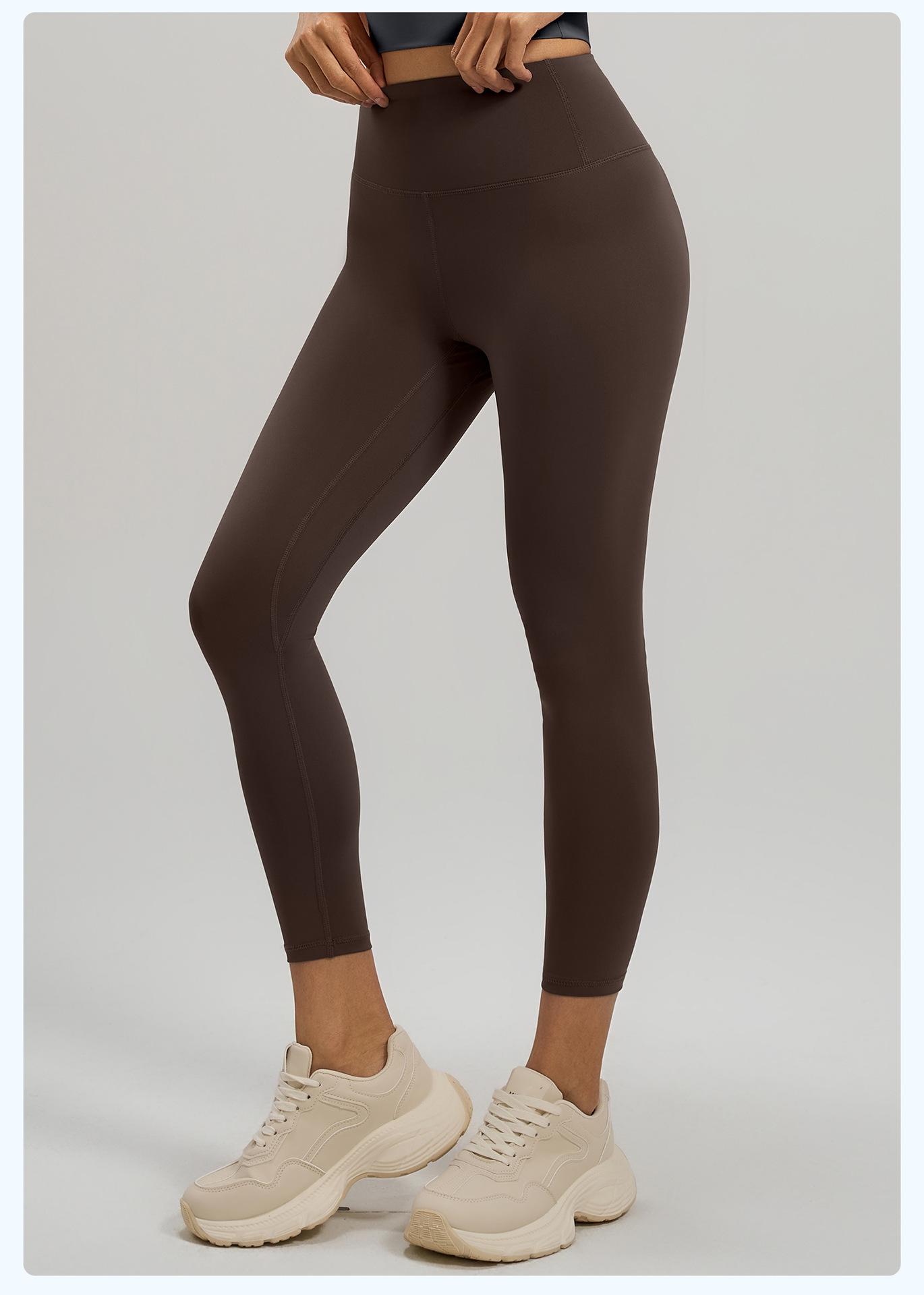 Daily Casual Yoga Leggings 20 Colors, High Waist Slim Fit Athleisure Running Pants, YFMT20
