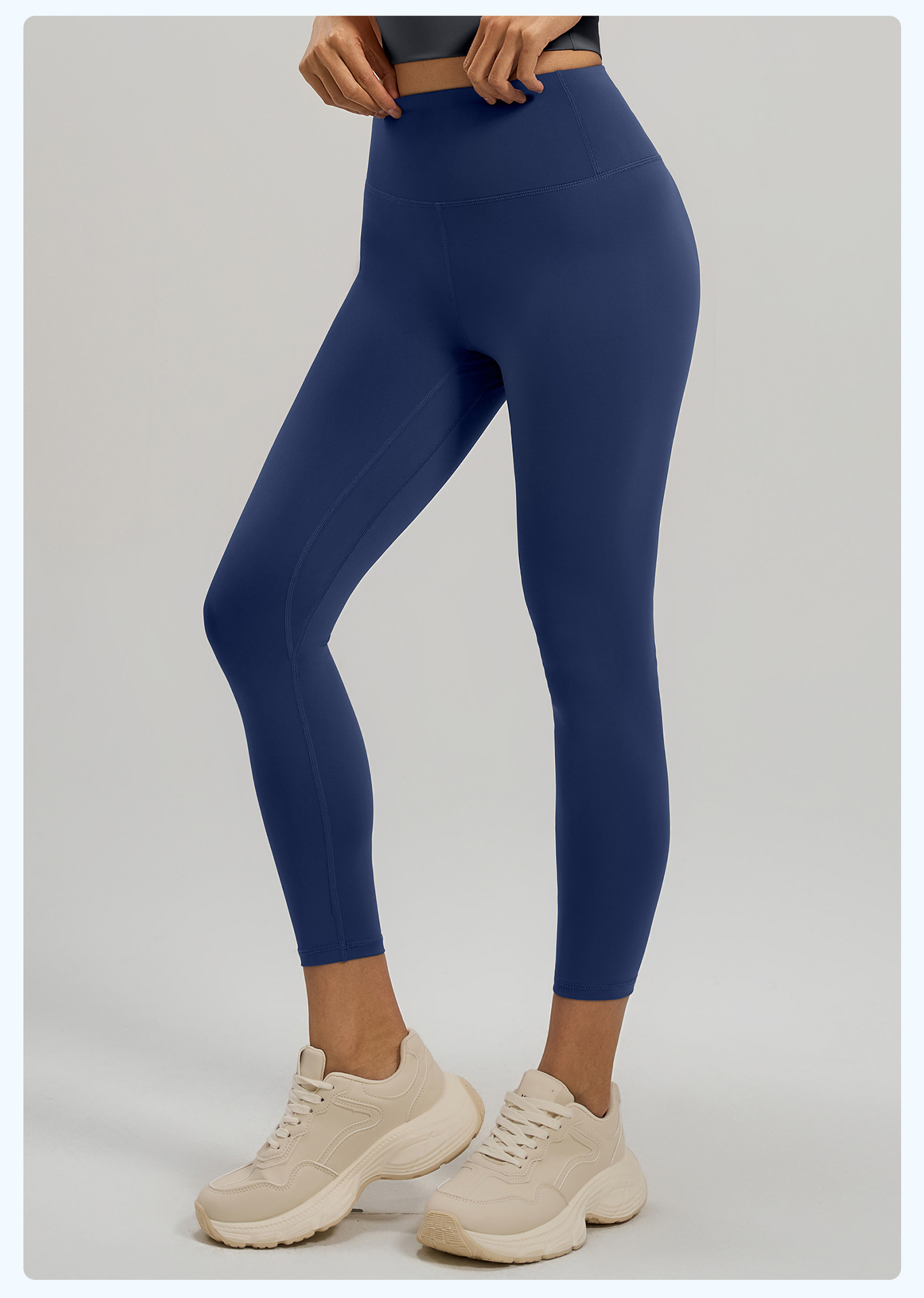 Daily Casual Yoga Leggings 20 Colors, High Waist Slim Fit Athleisure Running Pants, YFMT20