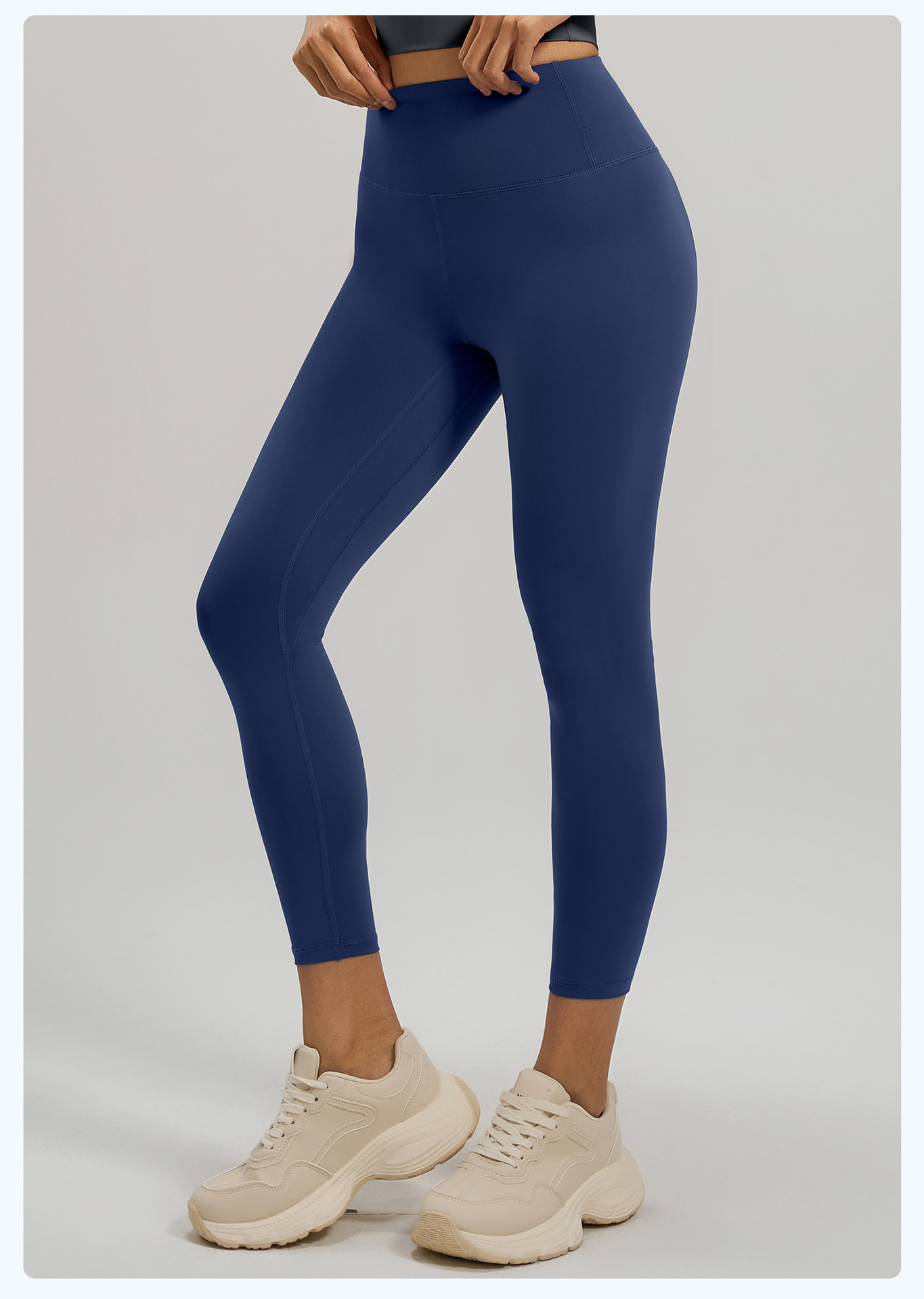 Daily Casual Yoga Leggings 20 Colors, High Waist Slim Fit Athleisure Running Pants, YFMT20
